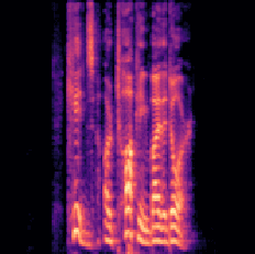 Speech spectrogram — angry emotion. Brighter regions indicate higher energy frequencies, characteristic of the sharp, high-intensity vocal patterns of anger.